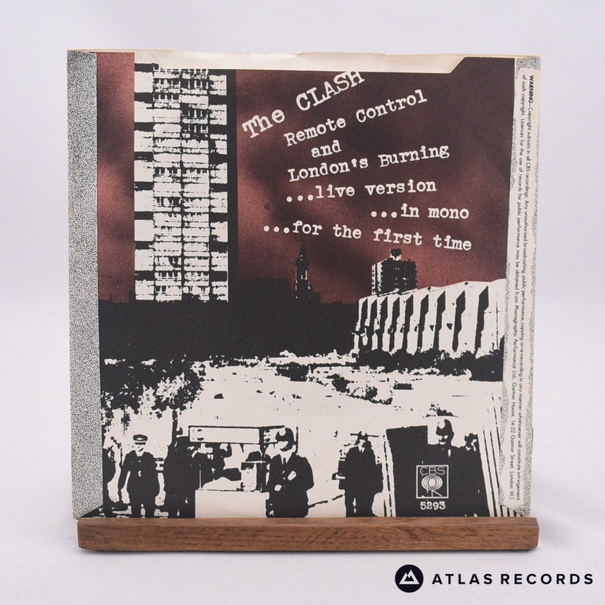The Clash - Remote Control - 7" Vinyl Record - EX/EX