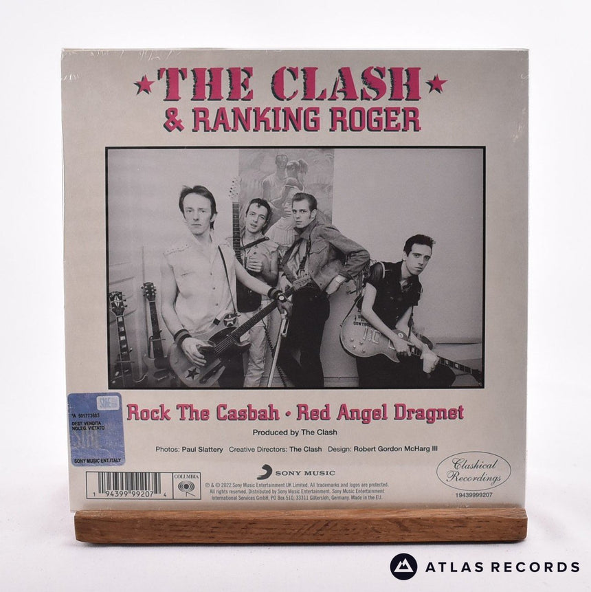The Clash - Rock The Casbah Red Angel Dragnet - 7" EP Vinyl Record - NEW