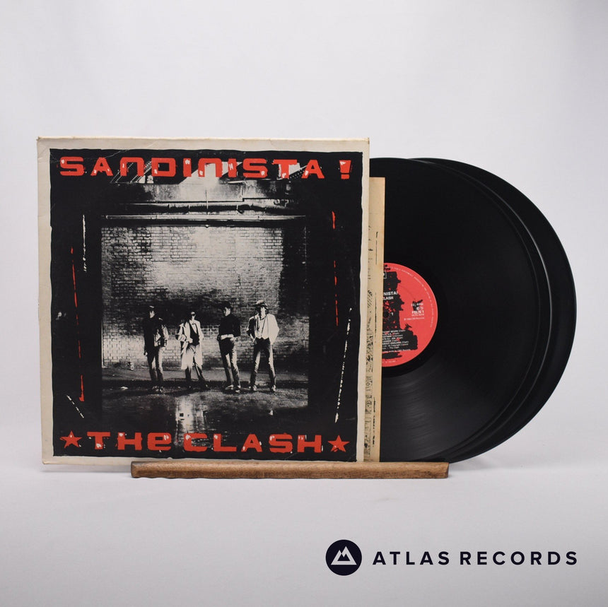 The Clash Sandinista! 3 x LP Vinyl Record - Front Cover & Record