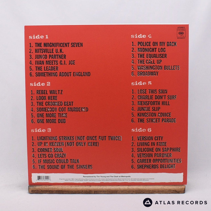 The Clash - Sandinista! - 180G Lyric Sheet 2A 2B 3 x LP Vinyl Record - NM/NM