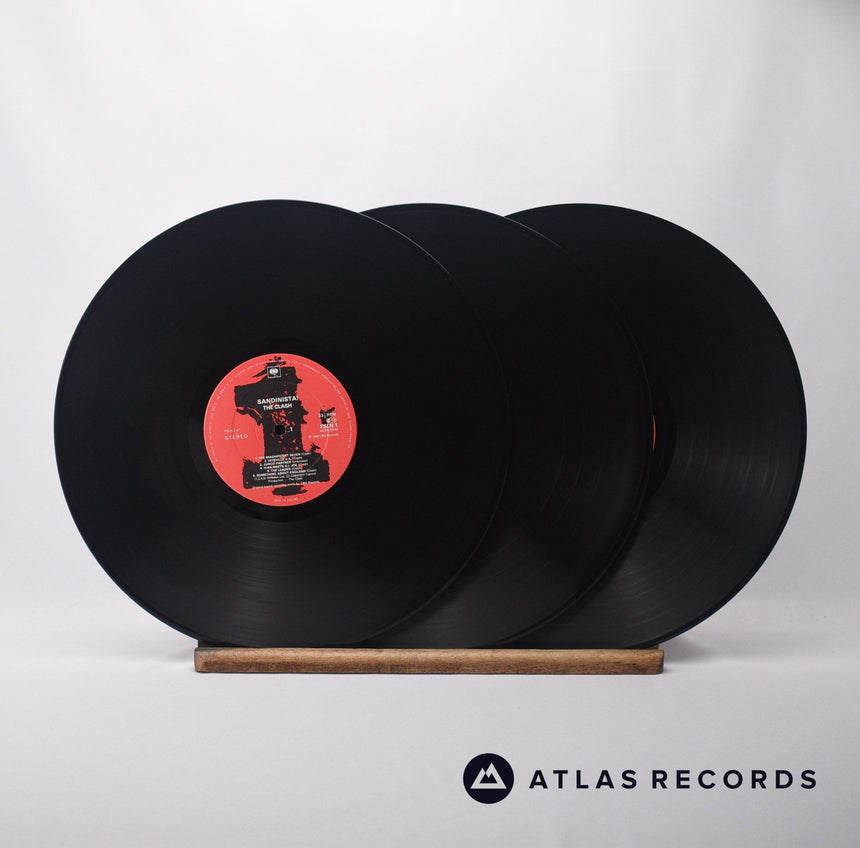 The Clash - Sandinista! - Insert A.3 B5 3 x LP Vinyl Record - VG+/VG+