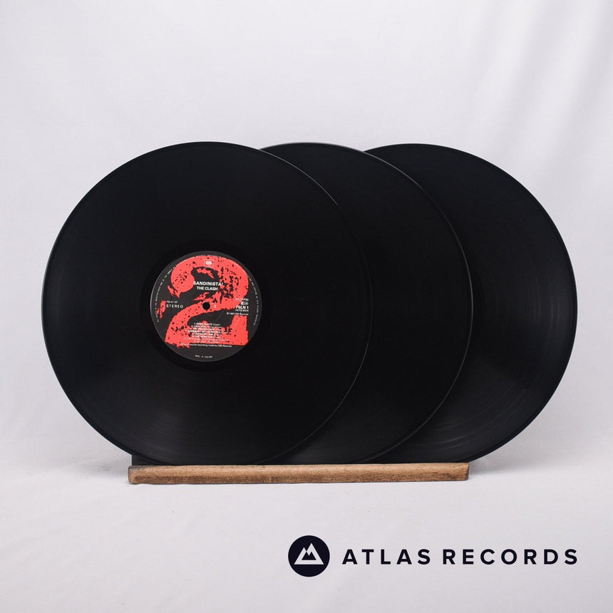 The Clash - Sandinista! - A.3 B4 C4 D.3 E.1 F2 3 x LP Vinyl Record - VG/EX