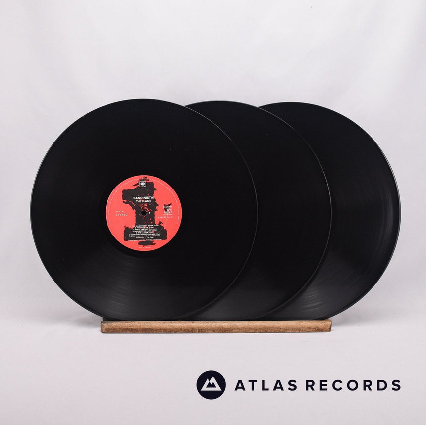 The Clash - Sandinista! - A4 B.3 C2 D.1 E2 F.3 3 x LP Vinyl Record - VG+/EX