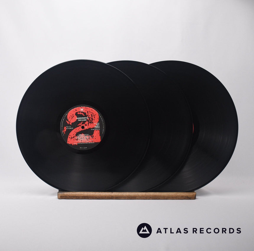 The Clash - Sandinista! - Insert A.3 B5 3 x LP Vinyl Record - VG+/VG+