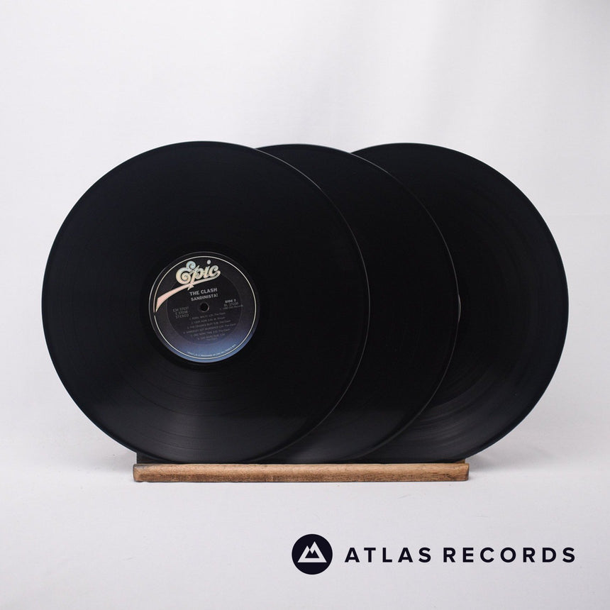 The Clash - Sandinista! - 1A 1H 1A 1D 1B 1A 3 x LP Vinyl Record - VG+/EX