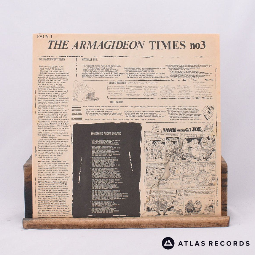 The Clash - Sandinista! - A.3 B4 C4 D.3 E.1 F2 3 x LP Vinyl Record - VG/EX