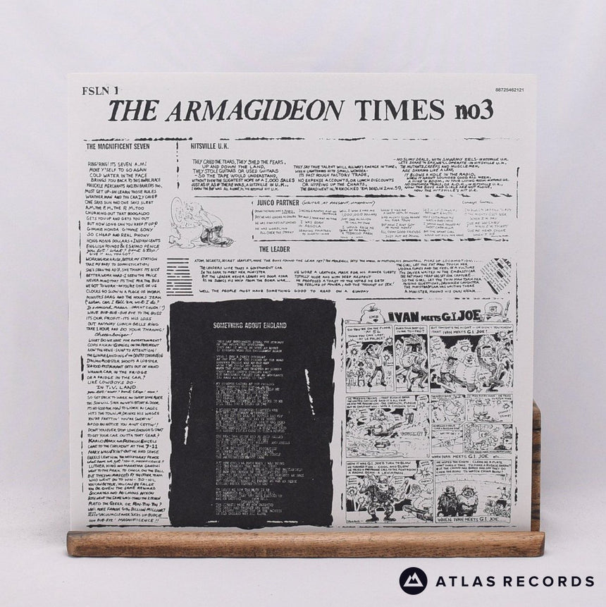 The Clash - Sandinista! - 180G Lyric Sheet 2A 2B 3 x LP Vinyl Record - NM/NM