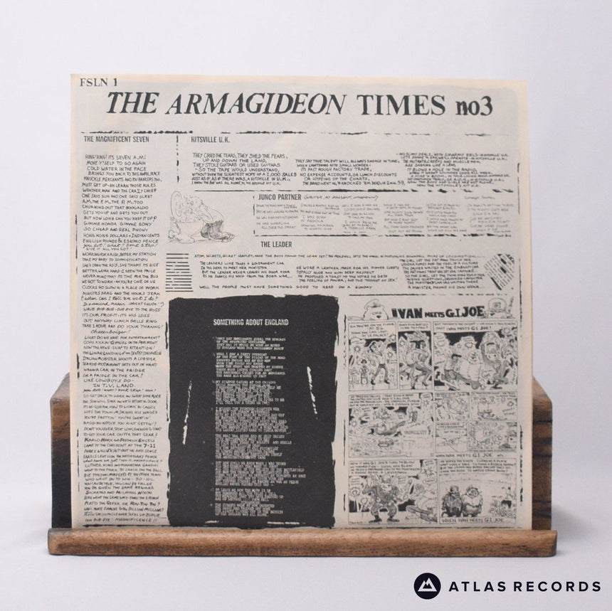 The Clash - Sandinista! - Insert A.3 B5 3 x LP Vinyl Record - VG+/VG+