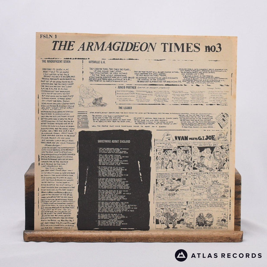 The Clash - Sandinista! - Insert A-3 B2 3 x LP Vinyl Record - VG+/VG+