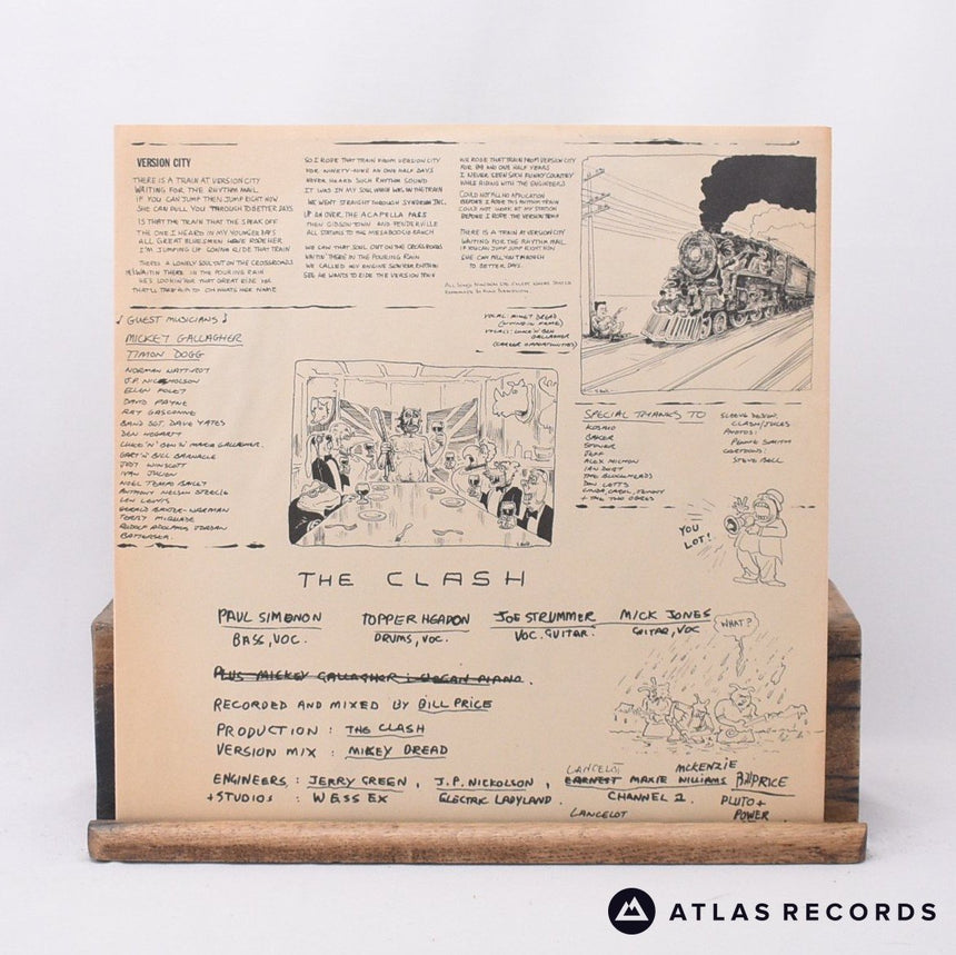 The Clash - Sandinista! - Insert A4 B3 3 x LP Vinyl Record - EX/EX