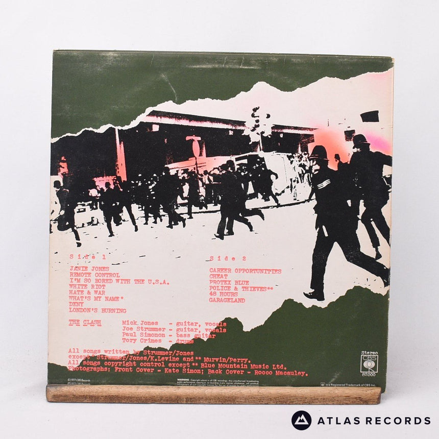 The Clash - The Clash - Reissue A-5 B3 LP Vinyl Record - VG+/EX