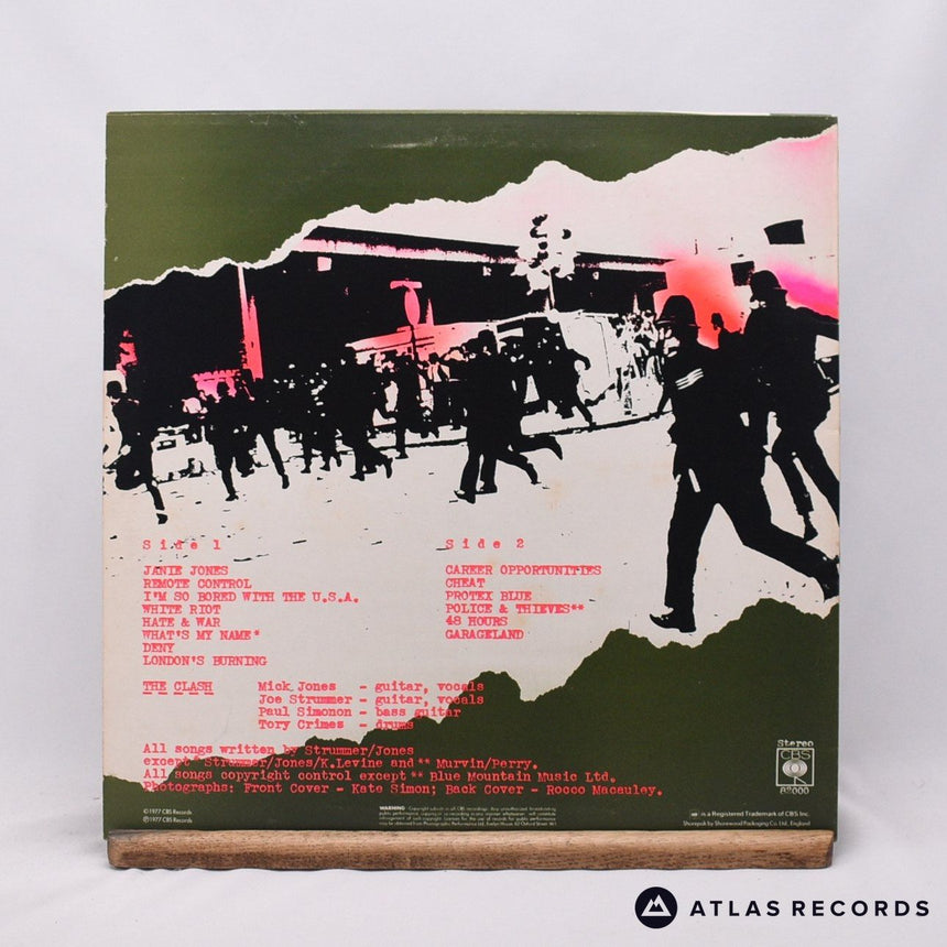 The Clash - The Clash - Reissue A-5 B-3 LP Vinyl Record - EX/VG+