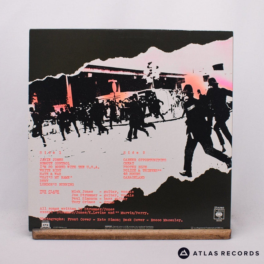 The Clash - The Clash - Reissue A7 B7 LP Vinyl Record - EX/NM