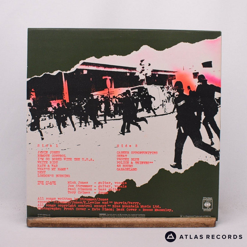 The Clash - The Clash - A-5 B-5 LP Vinyl Record - EX/NM