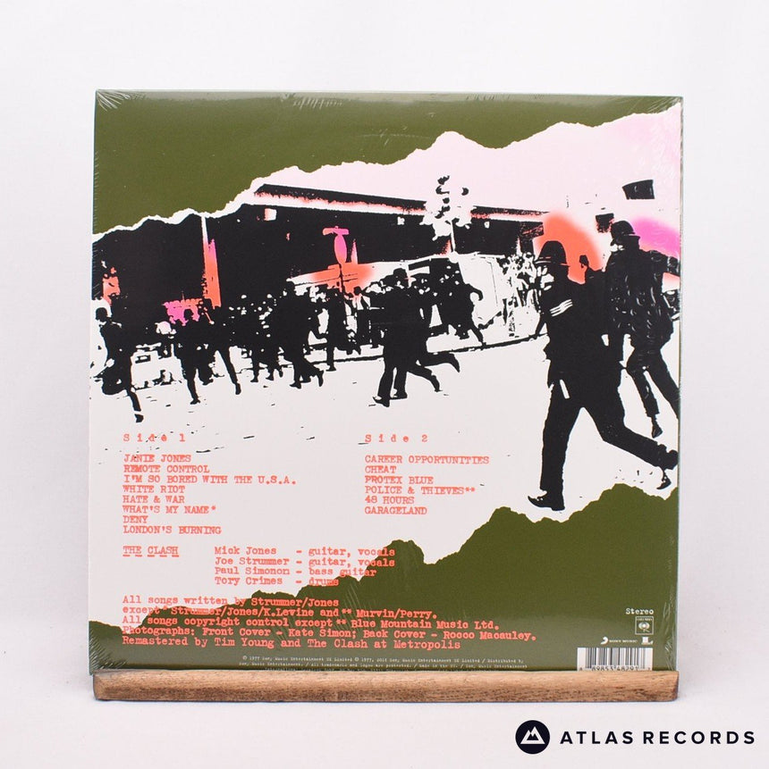 The Clash - The Clash - 180G Reissue Remastered Sealed LP Vinyl Record - NEW