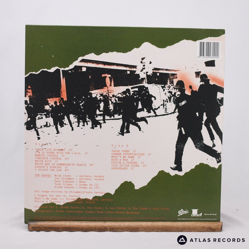 The Clash - The Clash - 180G Reissue 1A 1B 7" + LP Vinyl Record - EX/EX