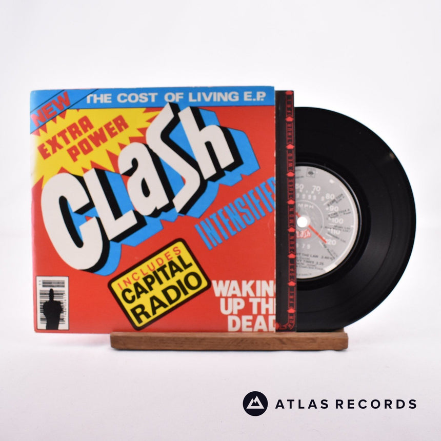The Clash The Cost Of Living E.P. 7" Vinyl Record - Front Cover & Record