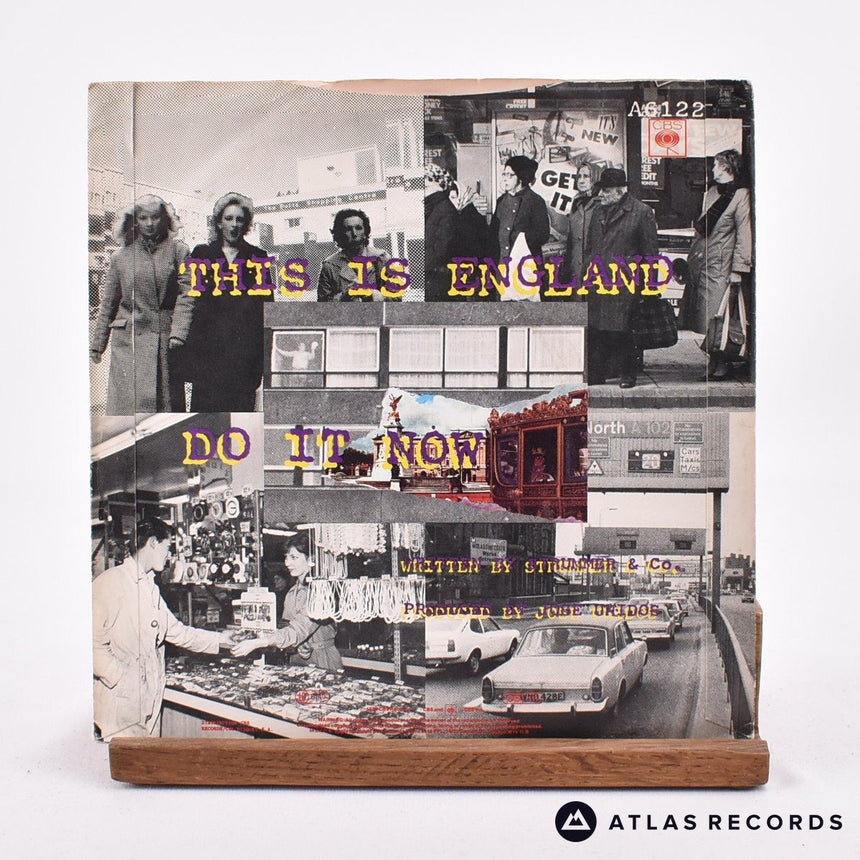 The Clash - This Is England - 7" Vinyl Record - VG+/EX