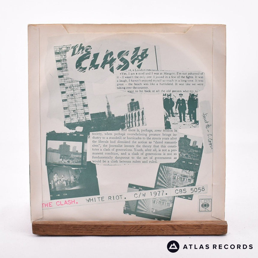 The Clash - White Riot - 7" Vinyl Record - VG+/EX