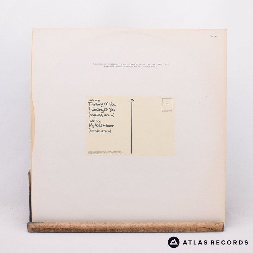The Colourfield - Thinking Of You - Strawberry 12" Vinyl Record - EX/NM