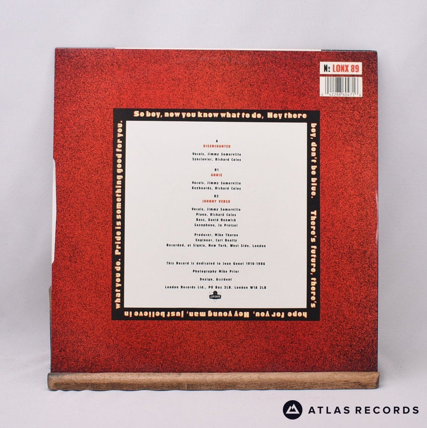 The Communards - Disenchanted - 12" Vinyl Record - VG+/EX