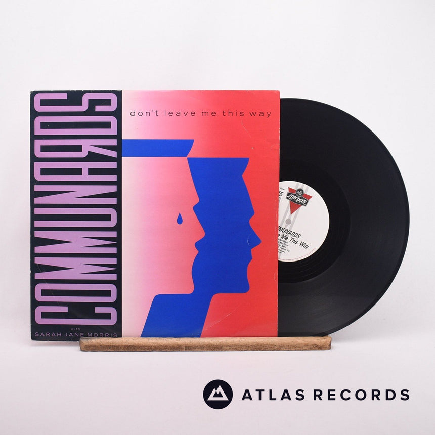 The Communards Don't Leave Me This Way 12" Vinyl Record - Front Cover & Record