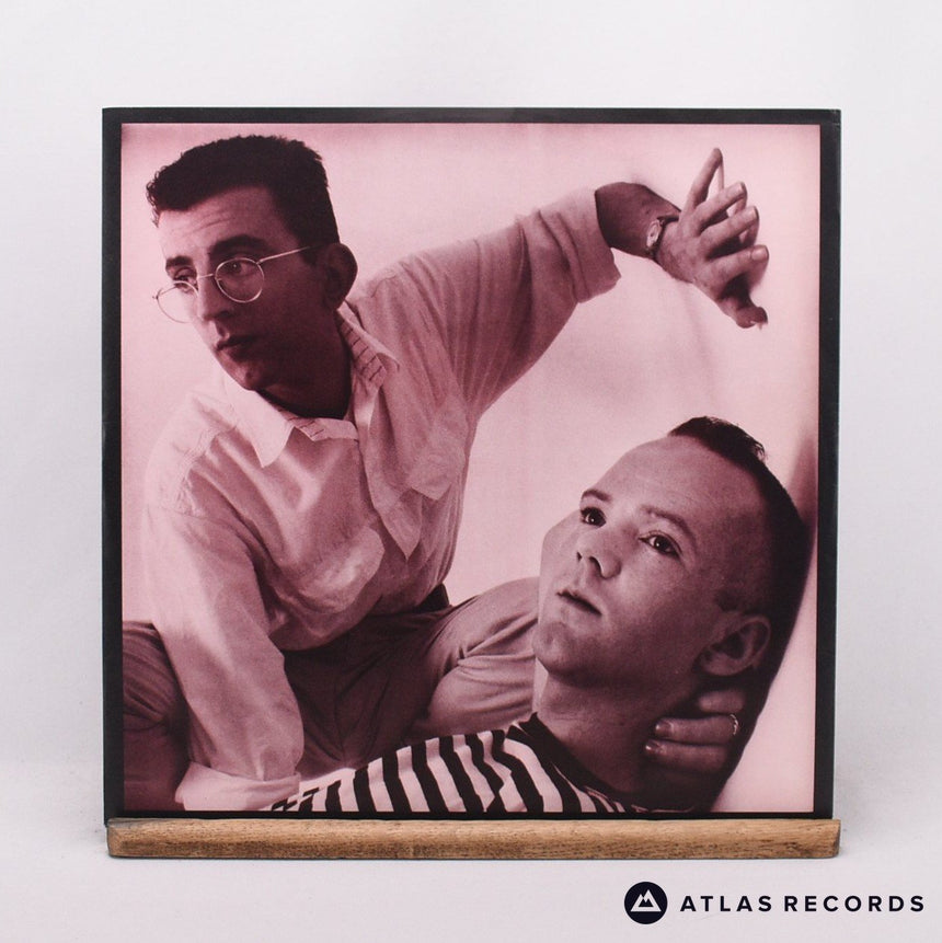 The Communards - Red - Embossed Sleeve Lyric Sheet LP Vinyl Record - EX/VG+
