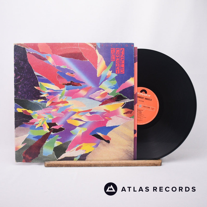 The Comsat Angels Fiction LP Vinyl Record - Front Cover & Record