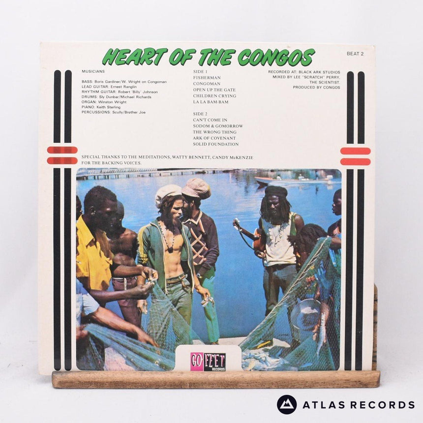 The Congos - Heart Of The Congos - Reissue A//1 B//1 LP Vinyl Record - EX/VG+