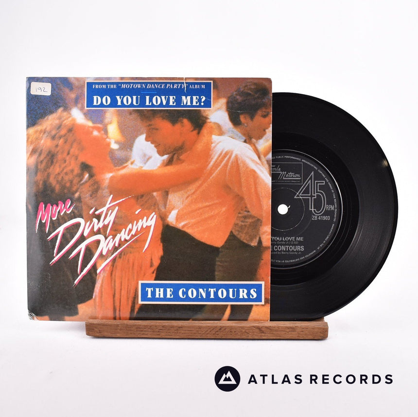 The Contours Do You Love Me? 7" Vinyl Record - Front Cover & Record