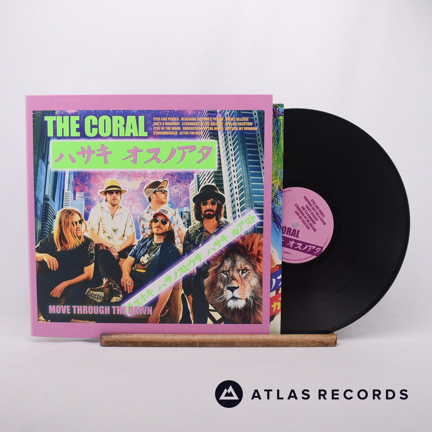 The Coral Move Through The Dawn LP Vinyl Record - Front Cover & Record