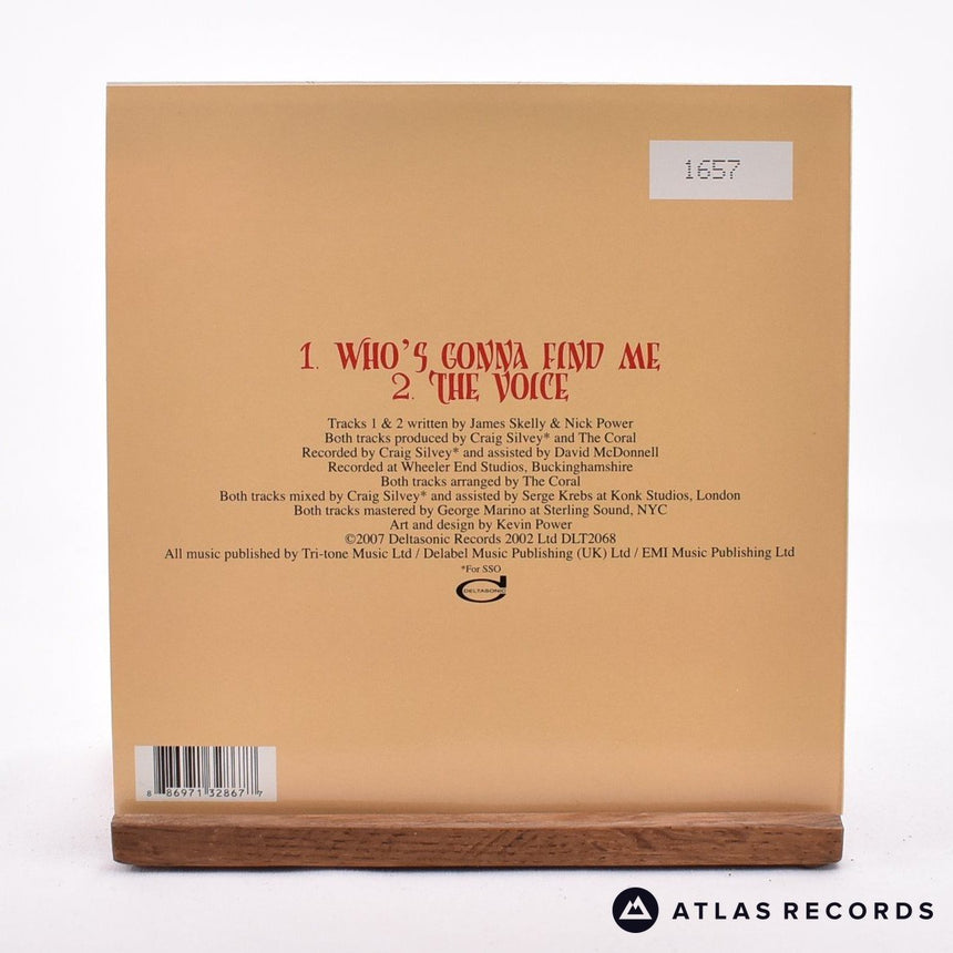 The Coral - Who's Gonna Find Me - 7" Vinyl Record - NM/NM