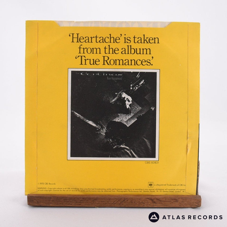 The Cortinas - Heartache - 7" Vinyl Record - EX/EX