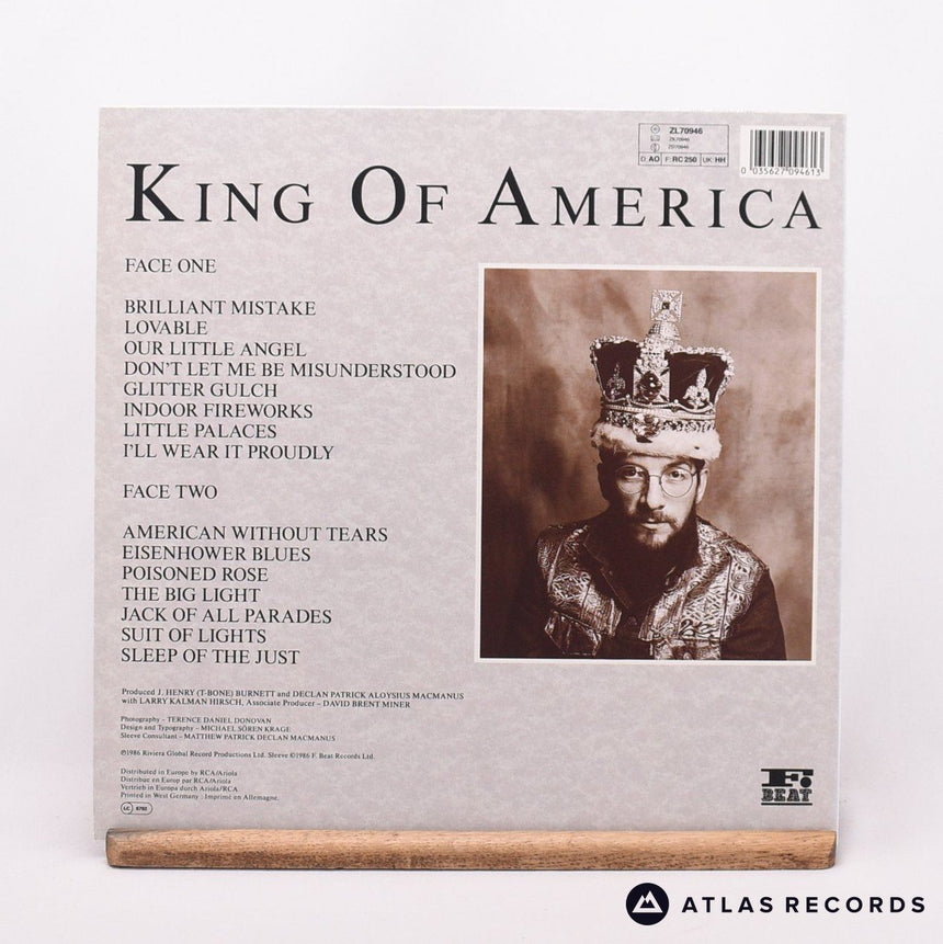 The Costello Show - King Of America - LP Vinyl Record - EX/EX