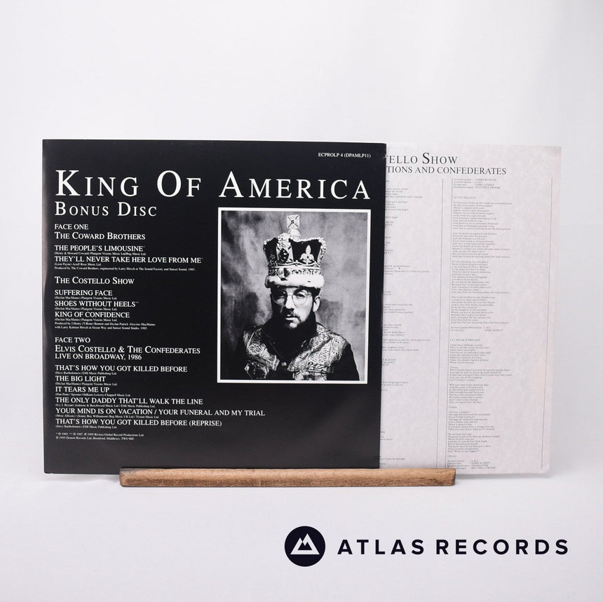 The Costello Show - King Of America - A1 B1 A1 B1 2 x LP Vinyl Record - NM/EX