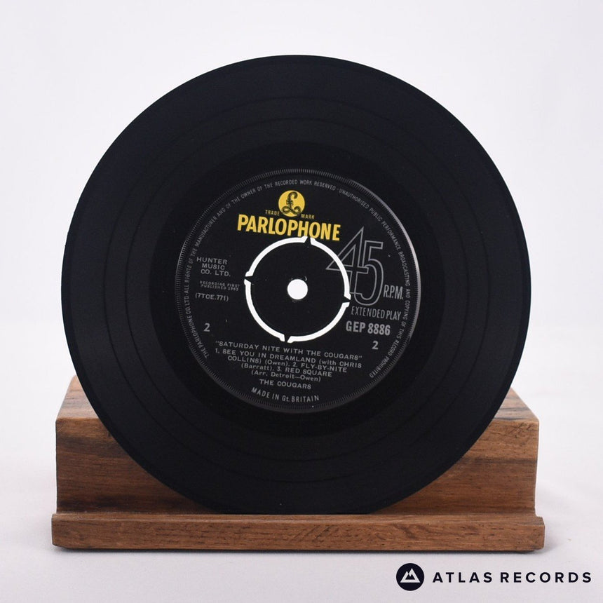 The Cougars - Saturday Nite With The Cougars - Mono 7" EP Vinyl Record - EX/VG+