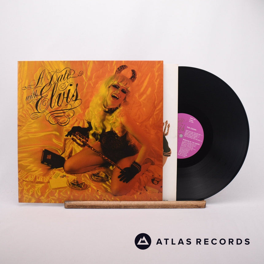 The Cramps A Date With Elvis LP Vinyl Record - Front Cover & Record