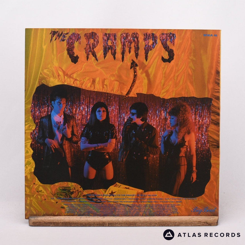 The Cramps - A Date With Elvis - Debossed Sleeve LP Vinyl Record - EX/EX
