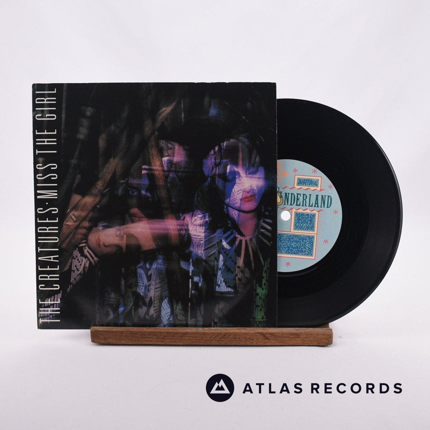 The Creatures Miss The Girl 7" Vinyl Record - Front Cover & Record