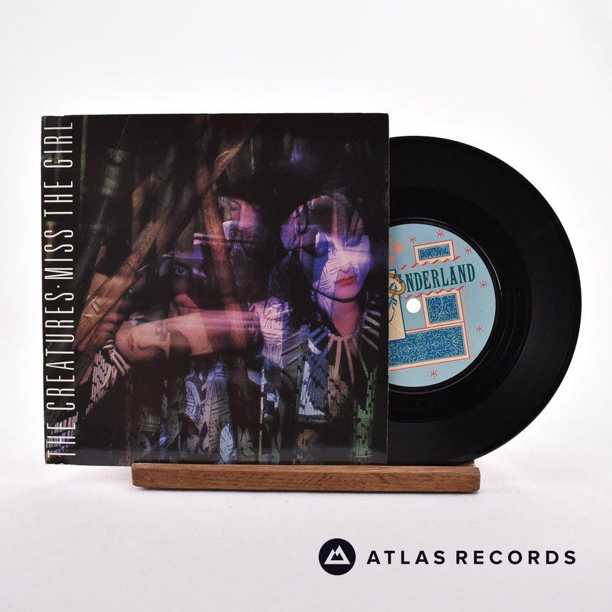 The Creatures Miss The Girl 7" Vinyl Record - Front Cover & Record