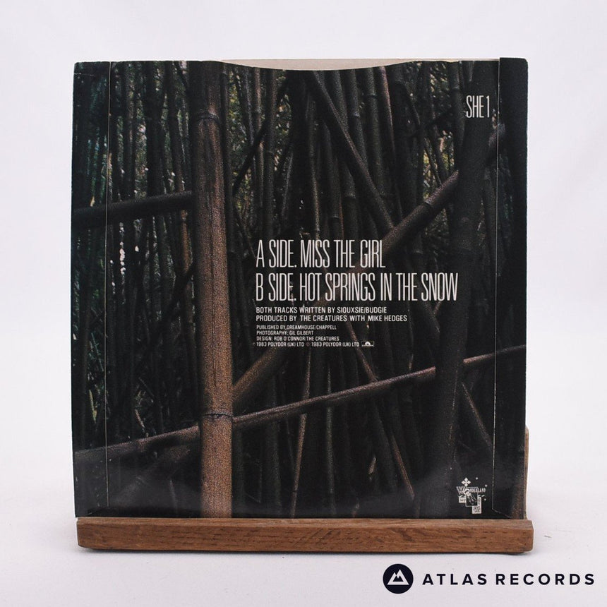 The Creatures - Miss The Girl - 7" Vinyl Record - EX/EX