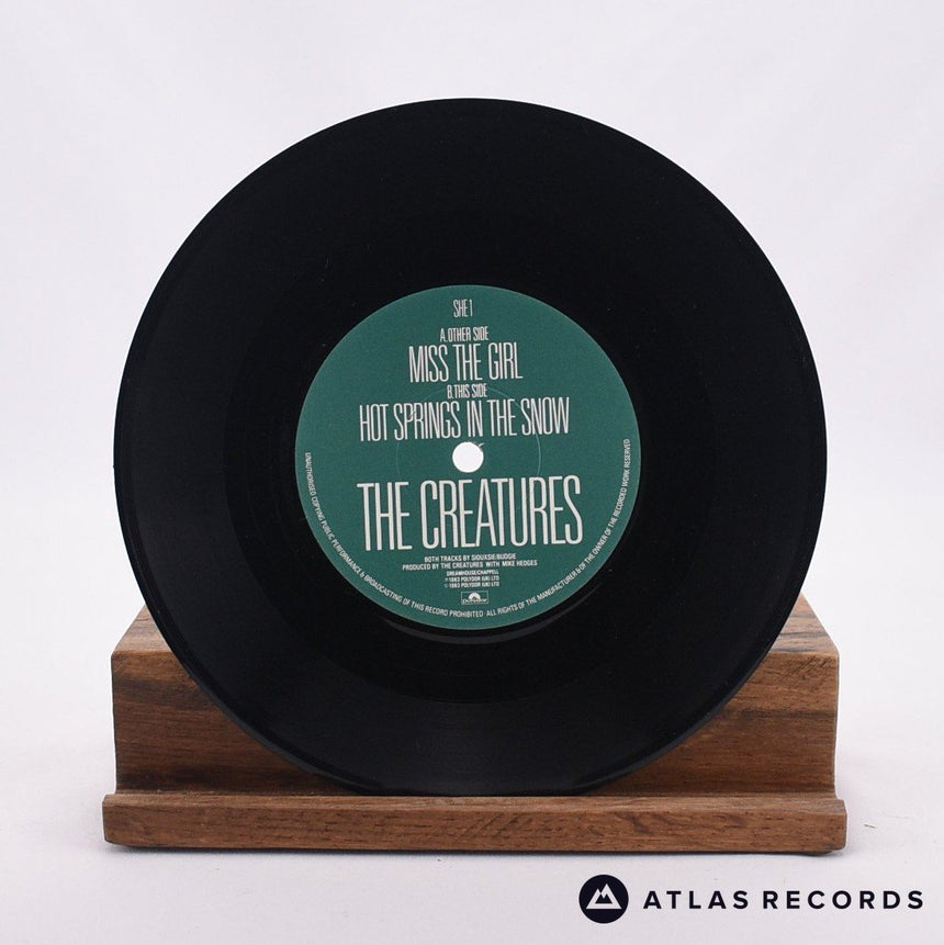 The Creatures - Miss The Girl - 7" Vinyl Record - EX/EX