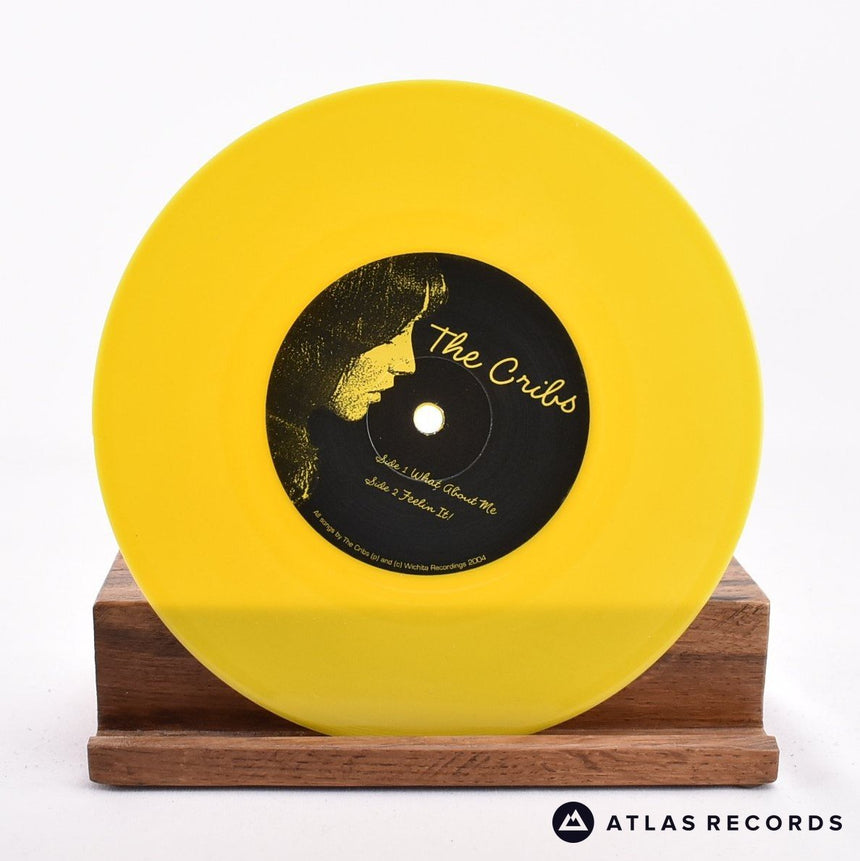 The Cribs - What About Me - Yellow 7" Vinyl Record - EX/NM