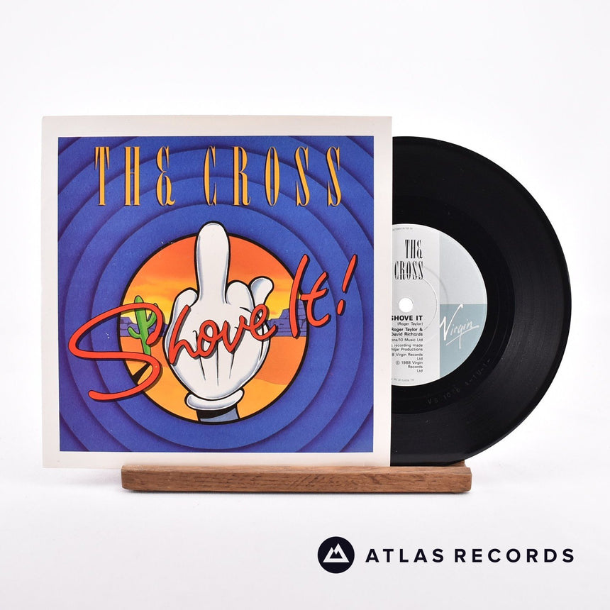 The Cross Shove It! 7" Vinyl Record - Front Cover & Record