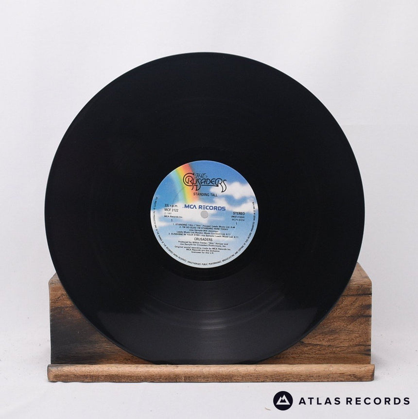 The Crusaders - Standing Tall - Insert LP Vinyl Record - VG+/EX