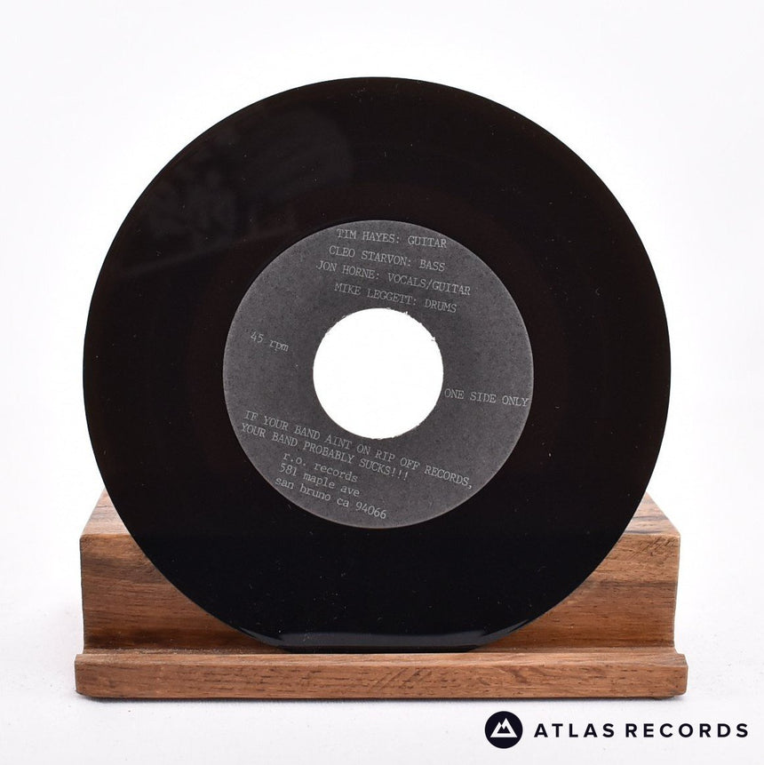 The Cryin' Out Louds - Bloodhound - Single-Sided 7" Vinyl Record - VG+/VG+