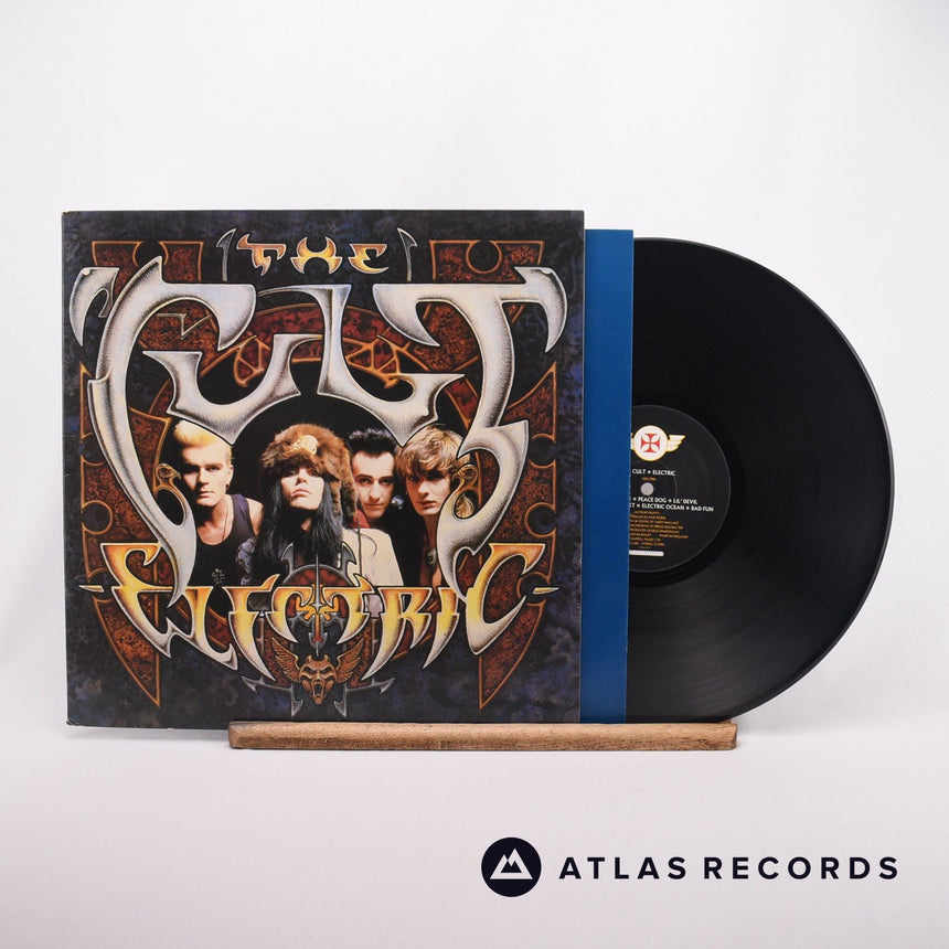 The Cult Electric LP Vinyl Record - Front Cover & Record