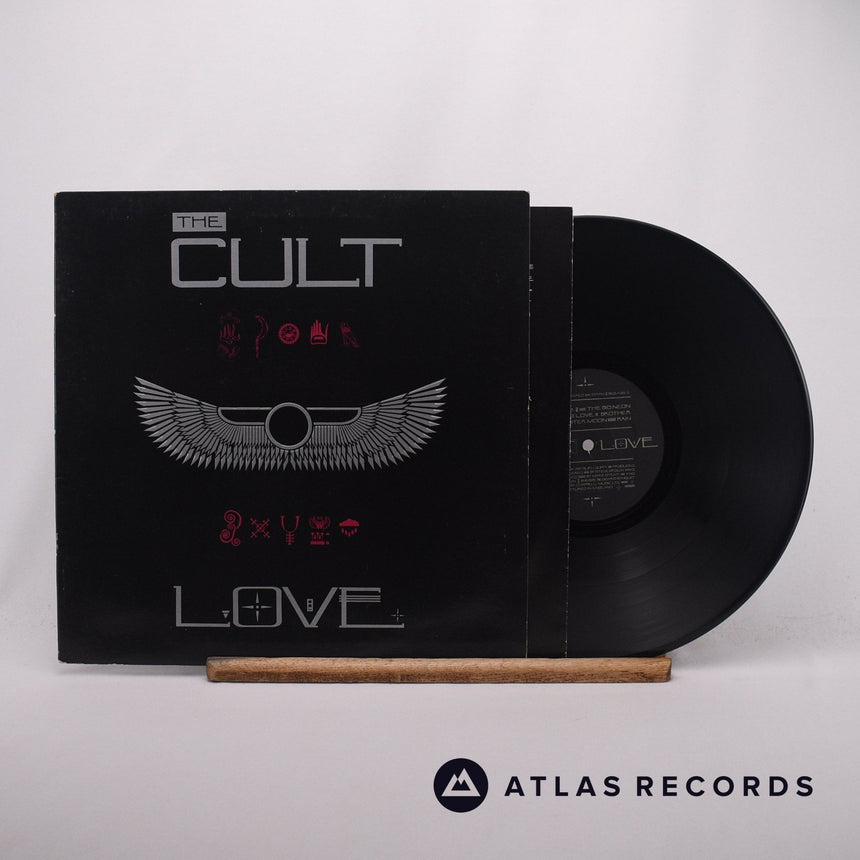 The Cult Love LP Vinyl Record - Front Cover & Record