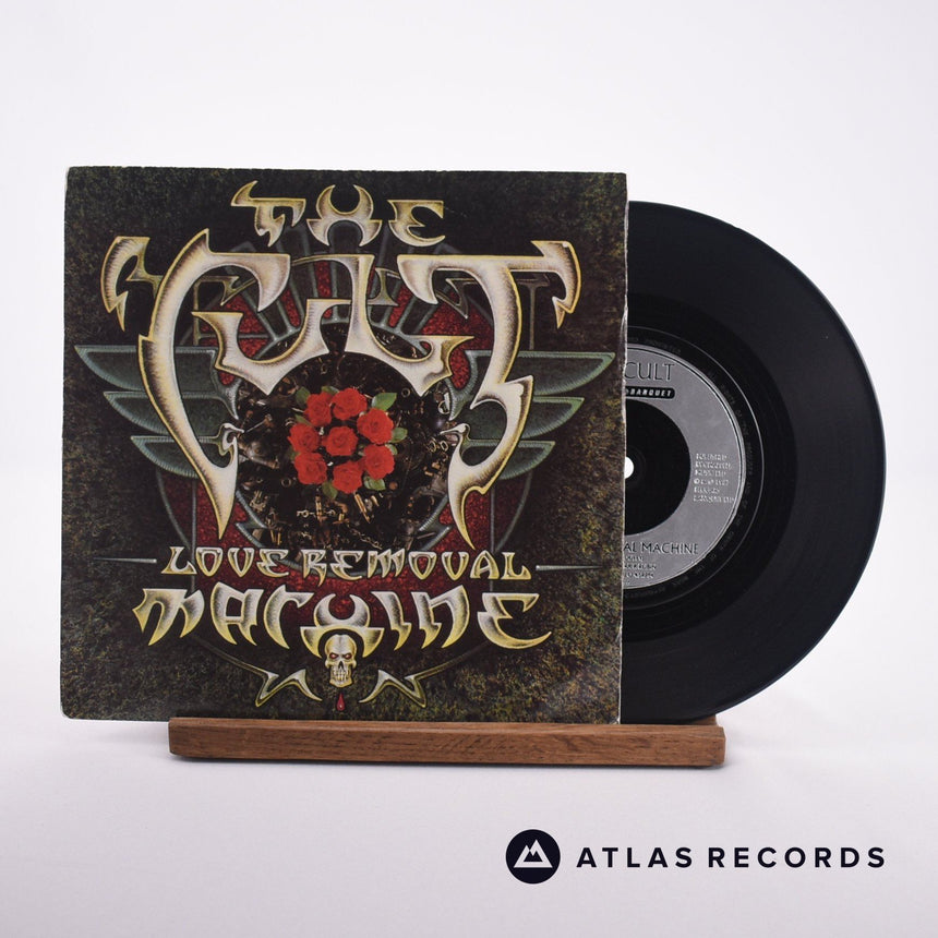 The Cult Love Removal Machine 7" Vinyl Record - Front Cover & Record