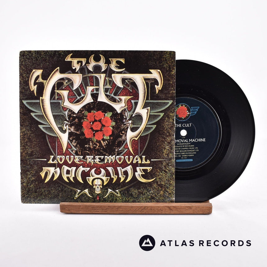 The Cult Love Removal Machine 7" Vinyl Record - Front Cover & Record